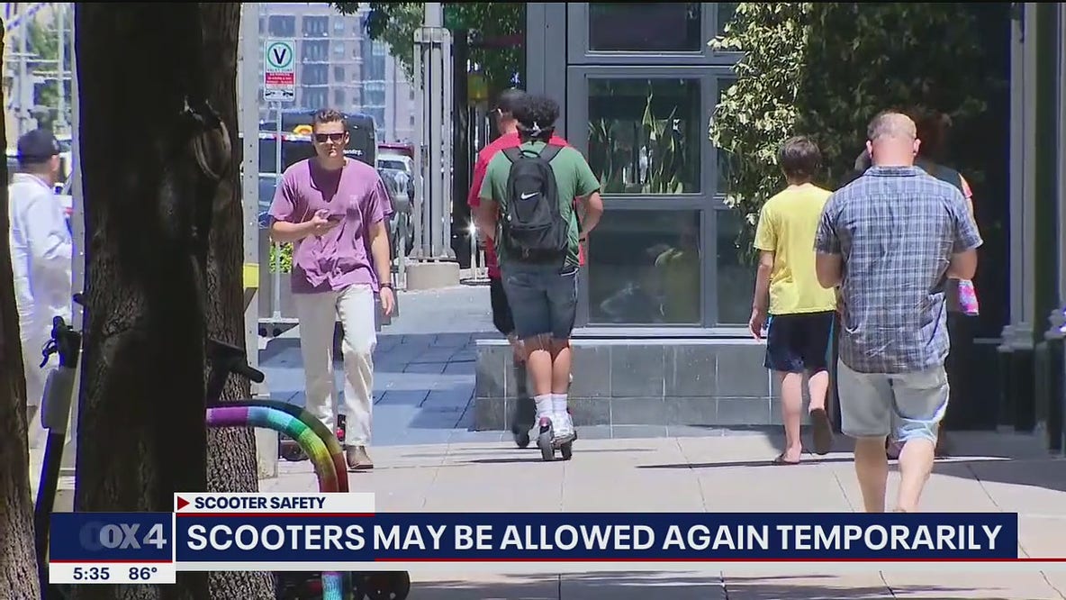 Scooters may be allowed to return soon to Dallas, city council says